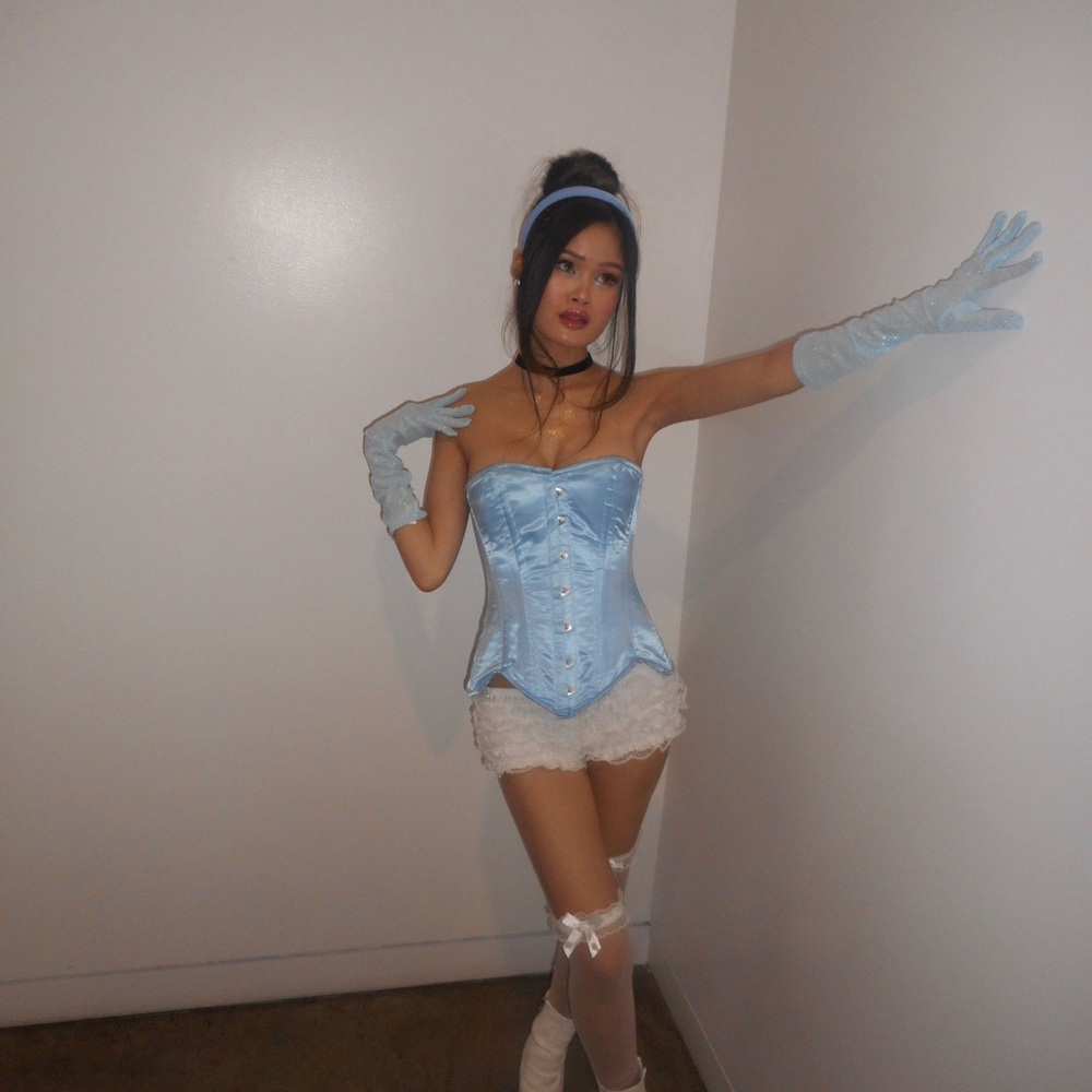 Blue Corset (Cinderella Costume)